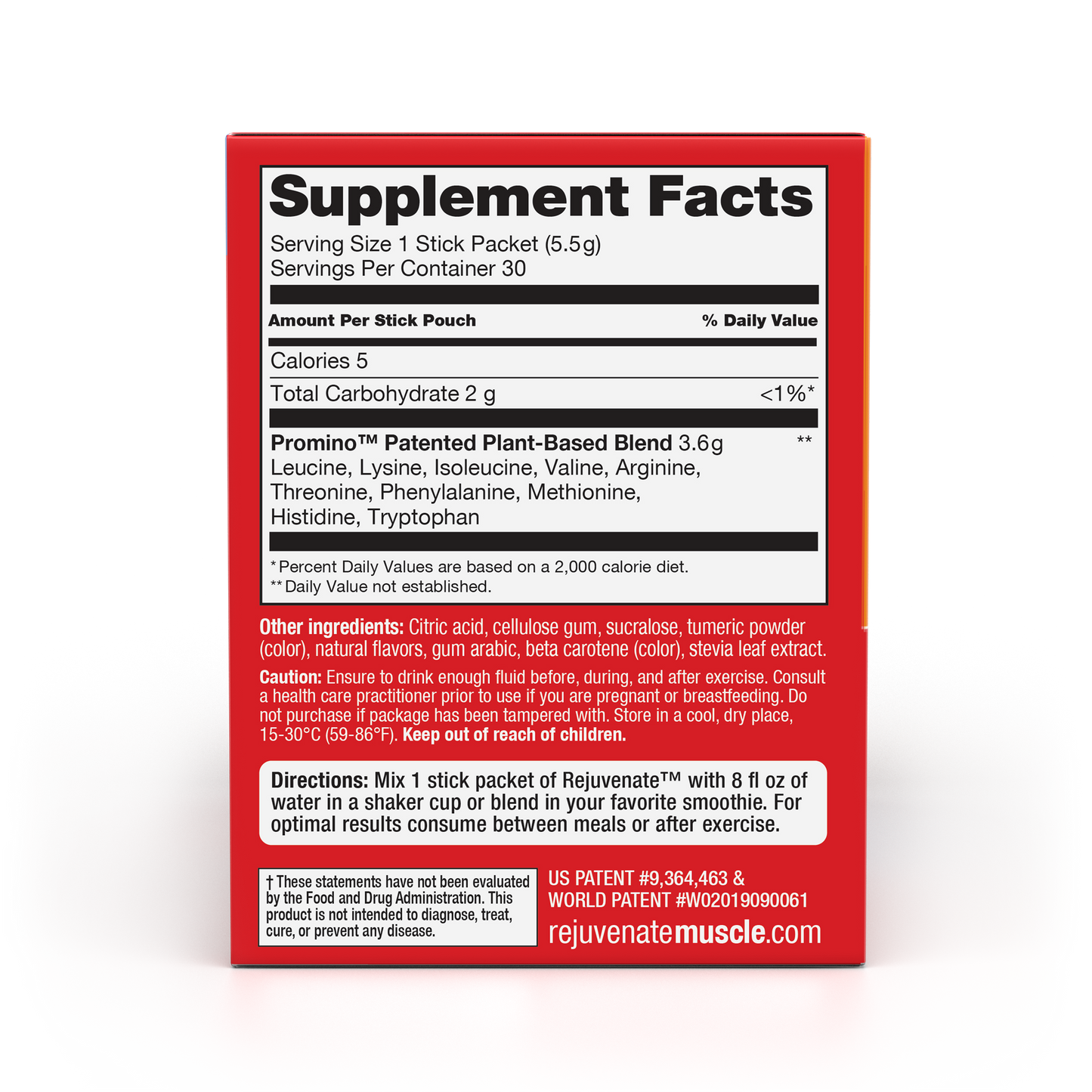 Rejuvenate 30 Ct. Drink Mix Sticks
