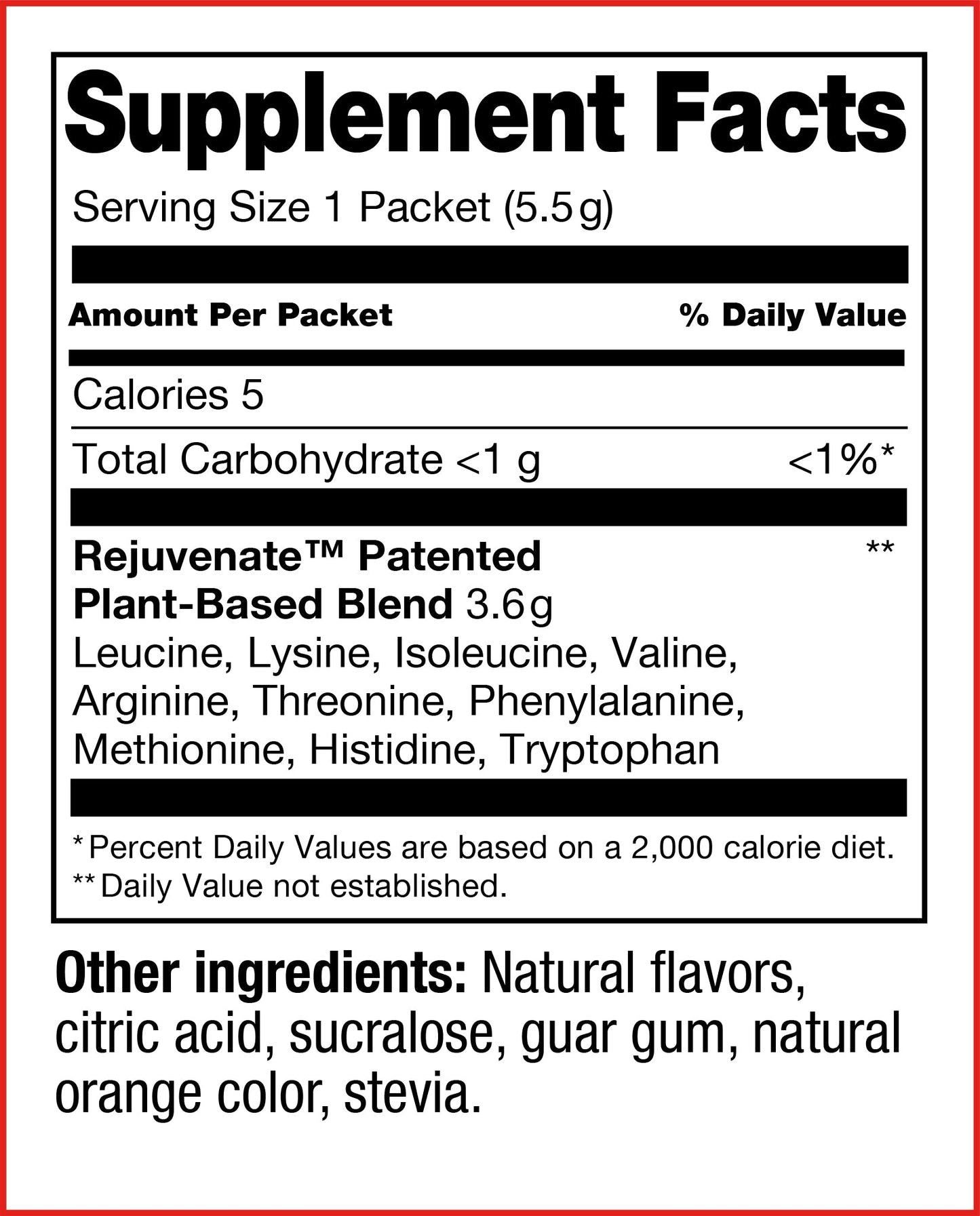 Rejuvenate 14 Ct. Drink Mix Sticks