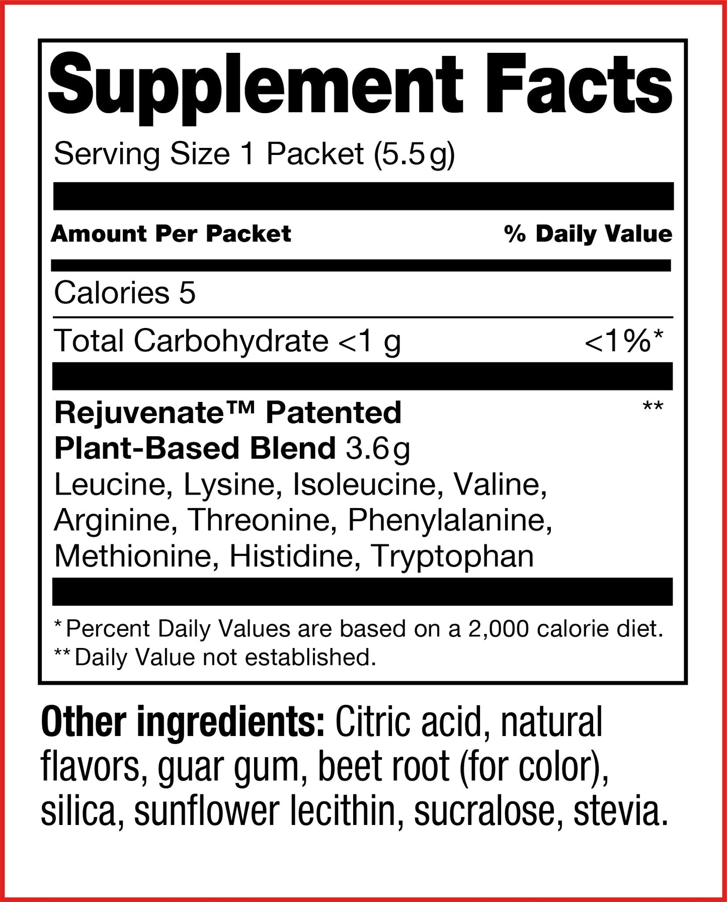 Rejuvenate 14 Ct. Drink Mix Sticks